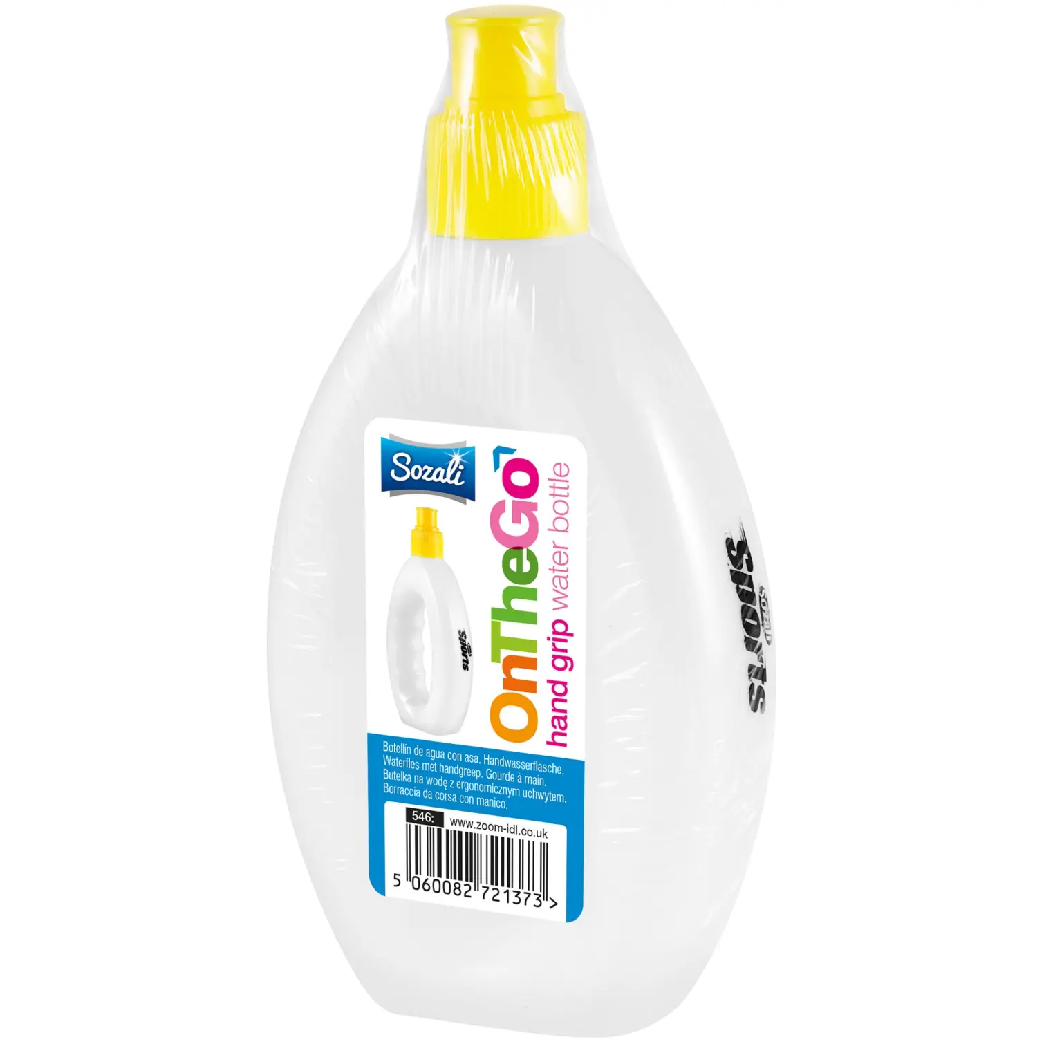 Zoom Hand Grip Water Bottle 250ml