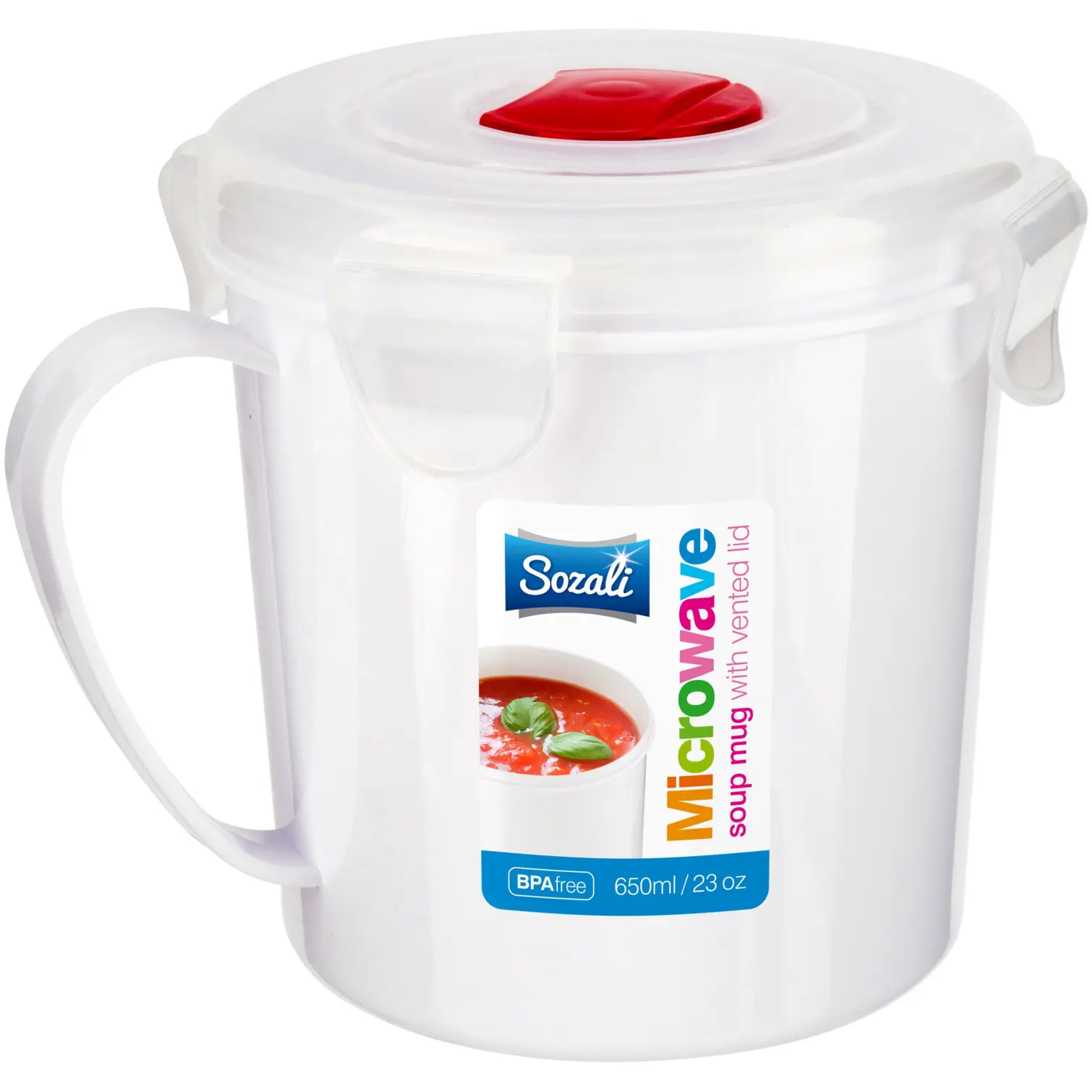 Zoom Microwave Soup Mug 650ml