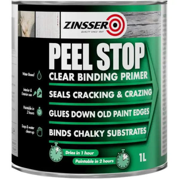 Zinsser Peel Stop Clear 1Ltr