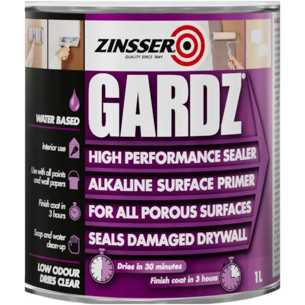 BKF0080 Zinsser Gardz Clear 1Ltr