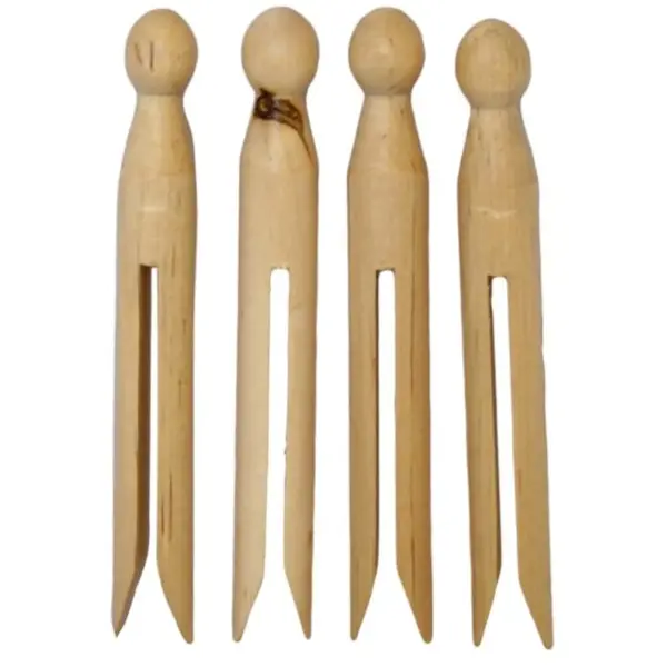 Kendon Wooden Dolly Pegs Pack of 24
