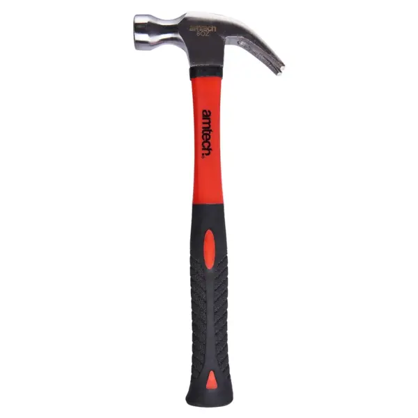 DKT0118 Am-Tech 8oz Claw Hammer Fibreglass Shaft