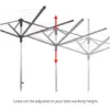 Minky Rotalift Airer 60m Cover & Spike Included