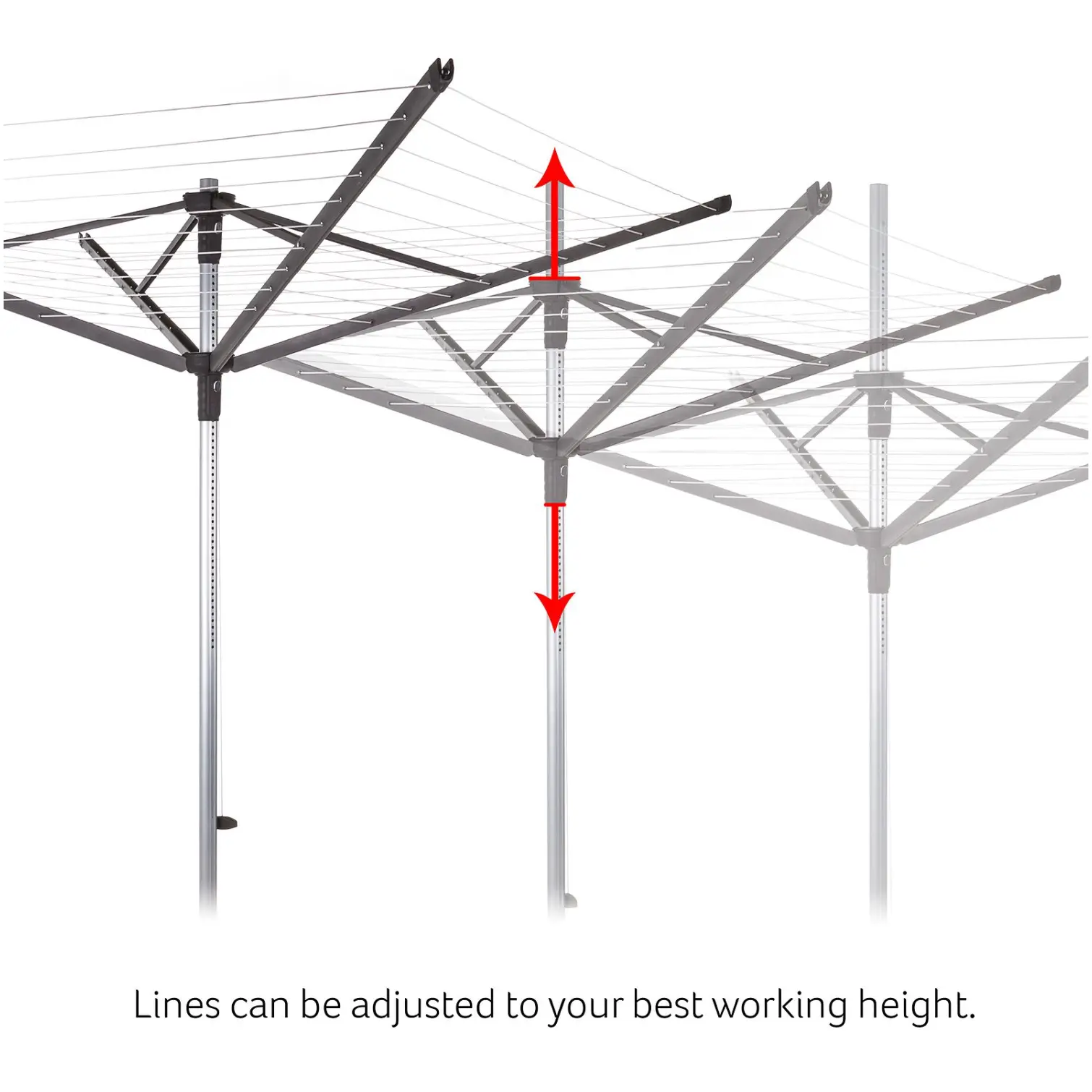Minky Rotalift Airer 60m Cover & Spike Included