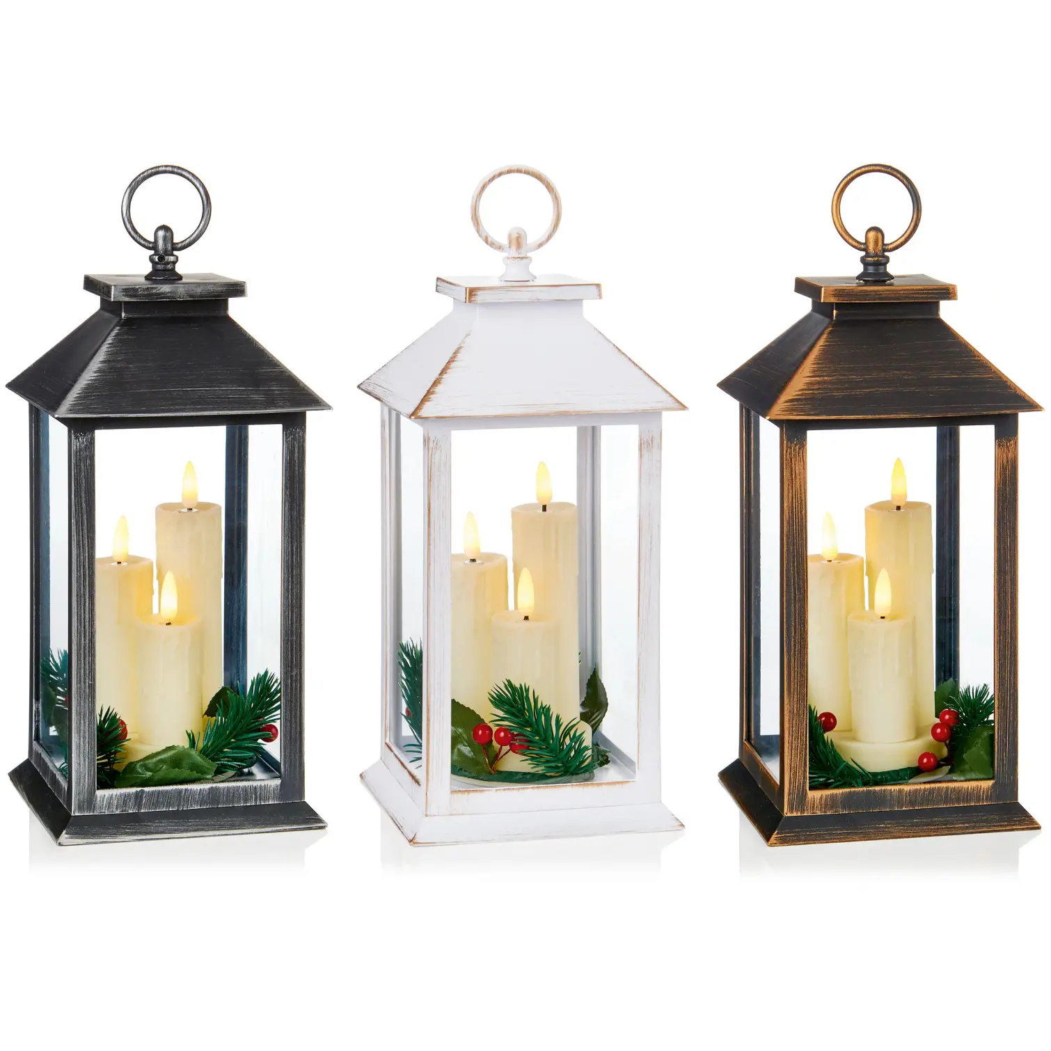 27cm Candle Lantern Available in 3 Colours
