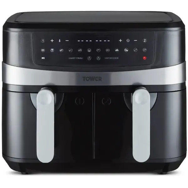 RKW0040 Tower T17088 Vortx Dual Basket Air Fryer 9 Litre Capacity