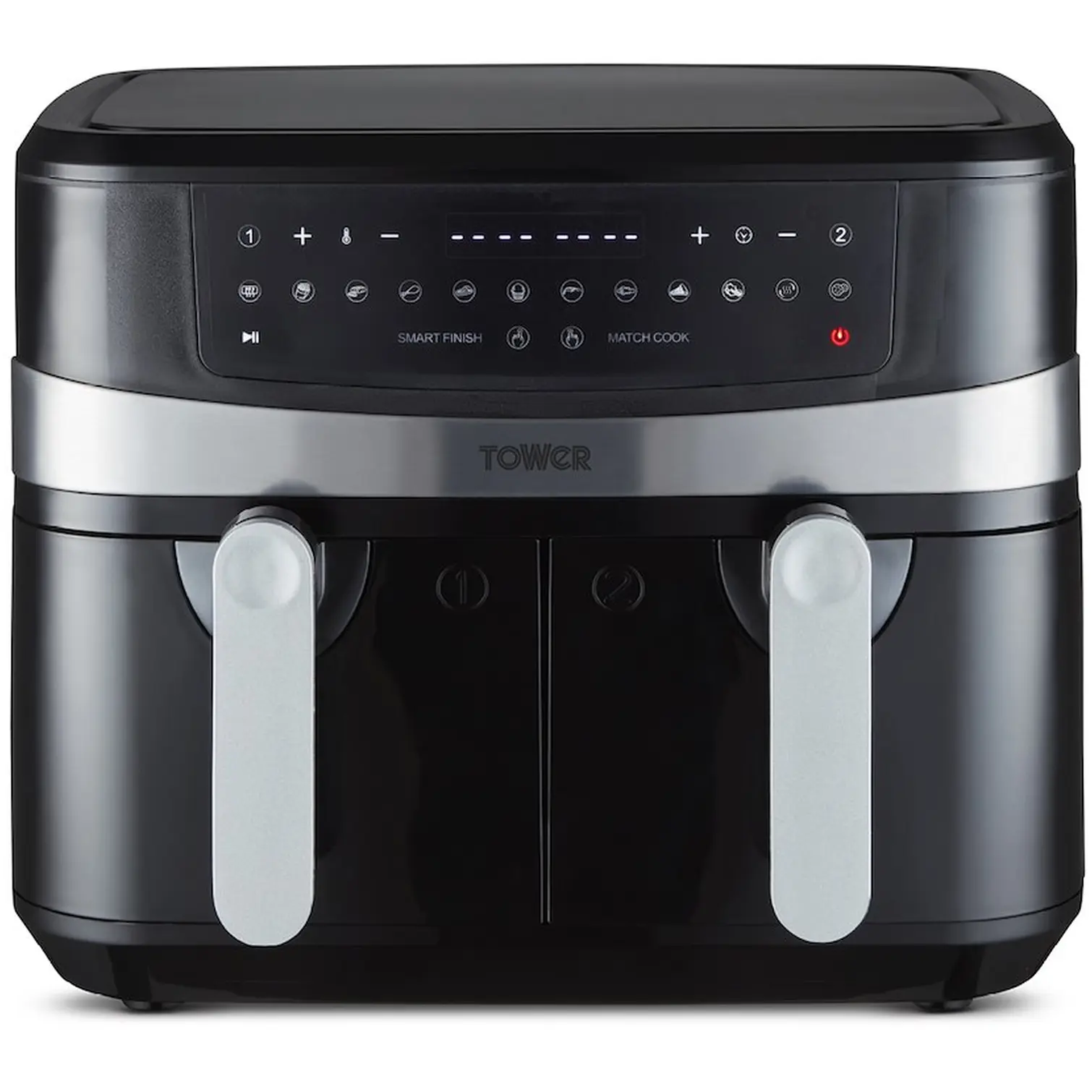 Tower T17088 Vortx Dual Basket Air Fryer 9 Litre Capacity