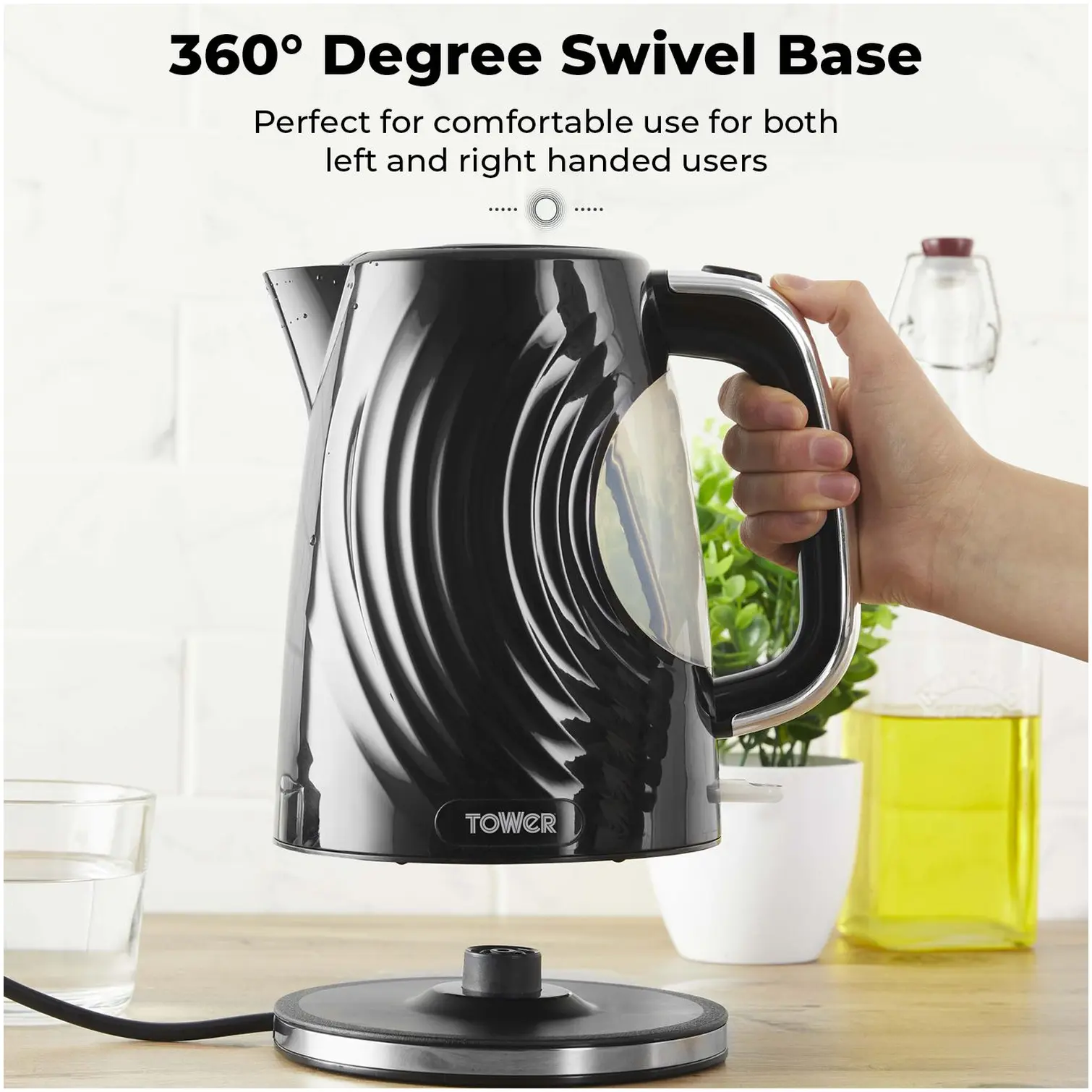 Tower Illuminated Kettle 1.7 Litre Capacity