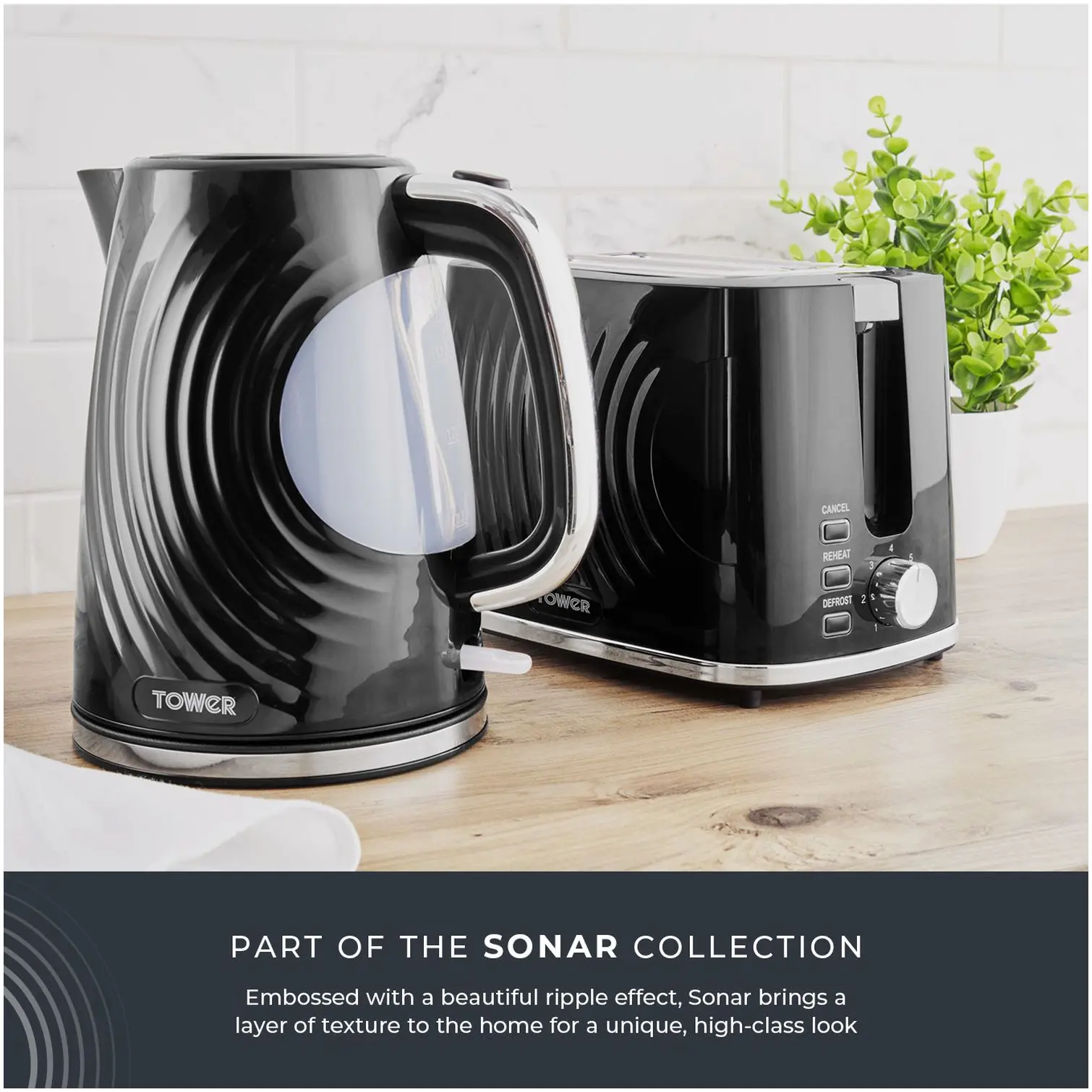 Tower Illuminated Kettle 1.7 Litre Capacity