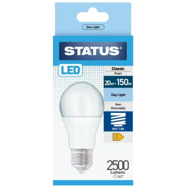 STT0415 Status 19/150w GLS Day Light ES pk1