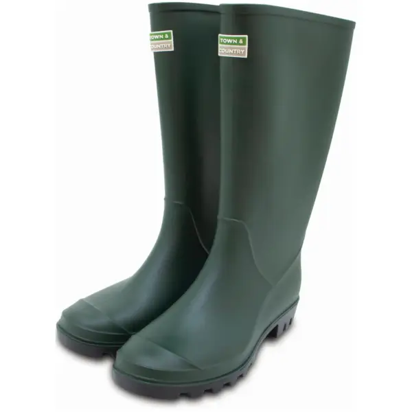Town & Country Traditional Full Length Wellington Green Size 5