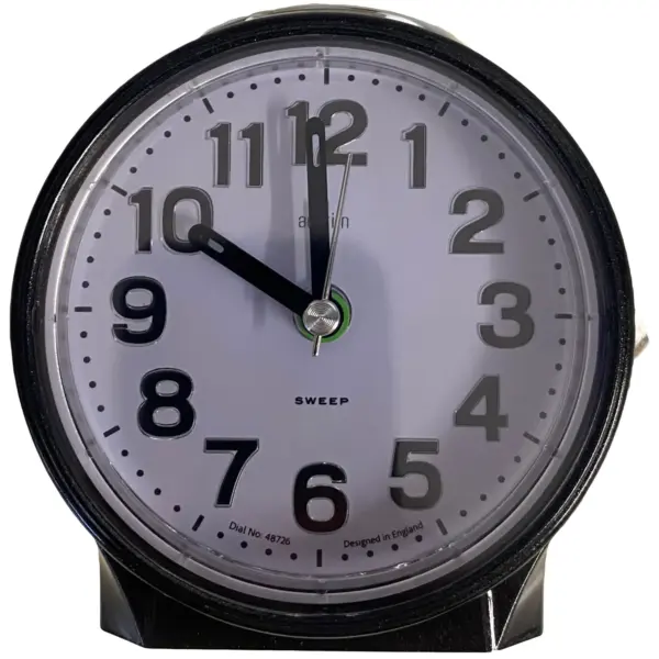 Acctim Eden Sweep Alarm Pearl Black