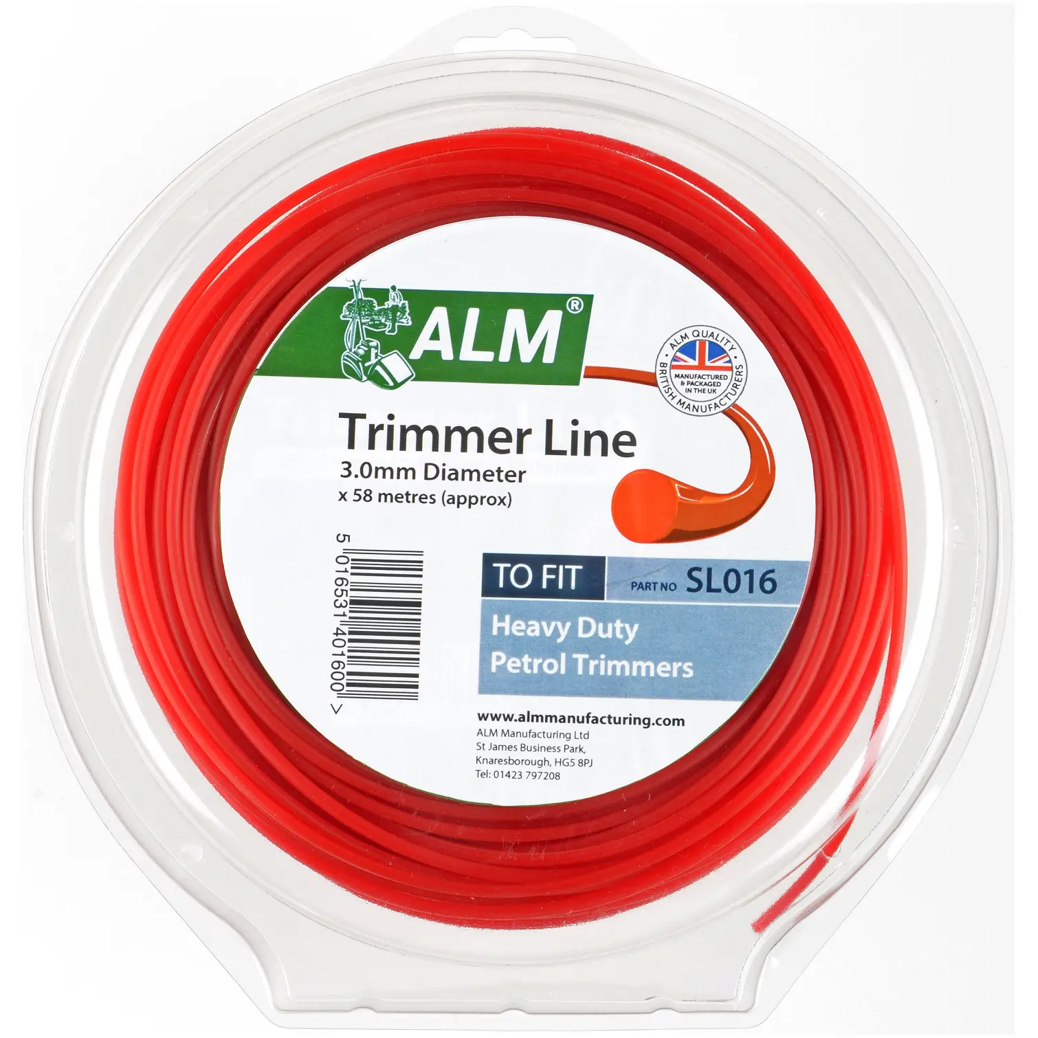 ALM0088 ALM Trimmer Line 3mm x 58m