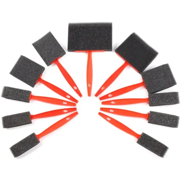 AVN0012 Dekton 10 Piece Foam Paint Brush Set
