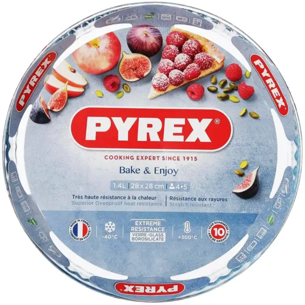 COR0210 Pyrex Flan Dish 28cm