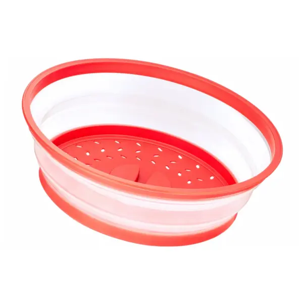 PHL0001 Heat & Eat Collapsible Microwave Plate Cover/Colander/Strainer