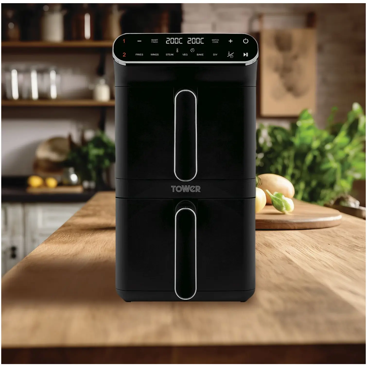RKW0029_9 Tower Vortx Double Stack Air Fryer 11 Litre Capacity