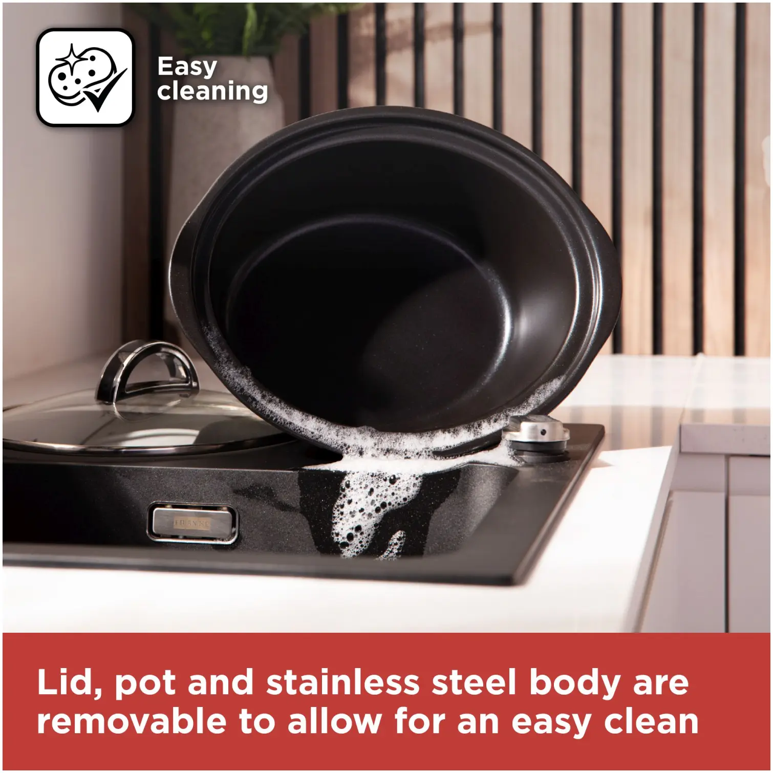 Black+Decker Digital Slow Cooker 3.5 Litres