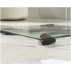 Salter Glass Analyser Bathroom Scale Black
