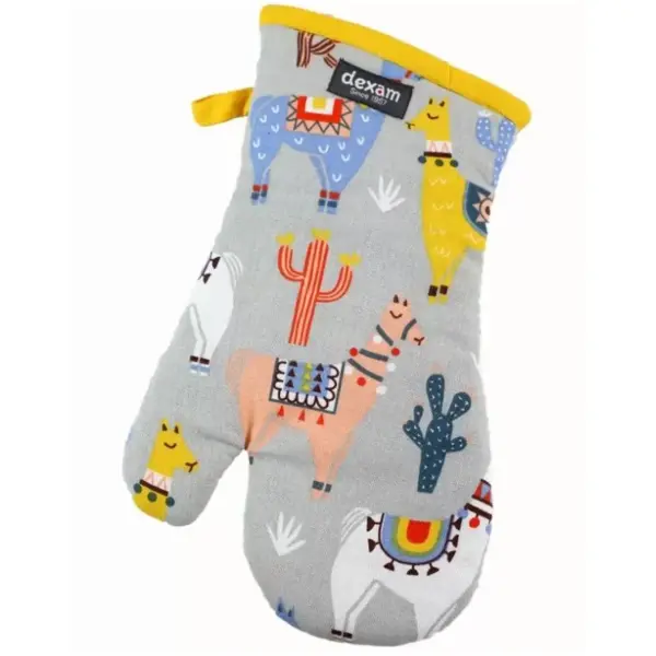 UDS0047 Dexam No Probllama Gauntlet Oven Glove