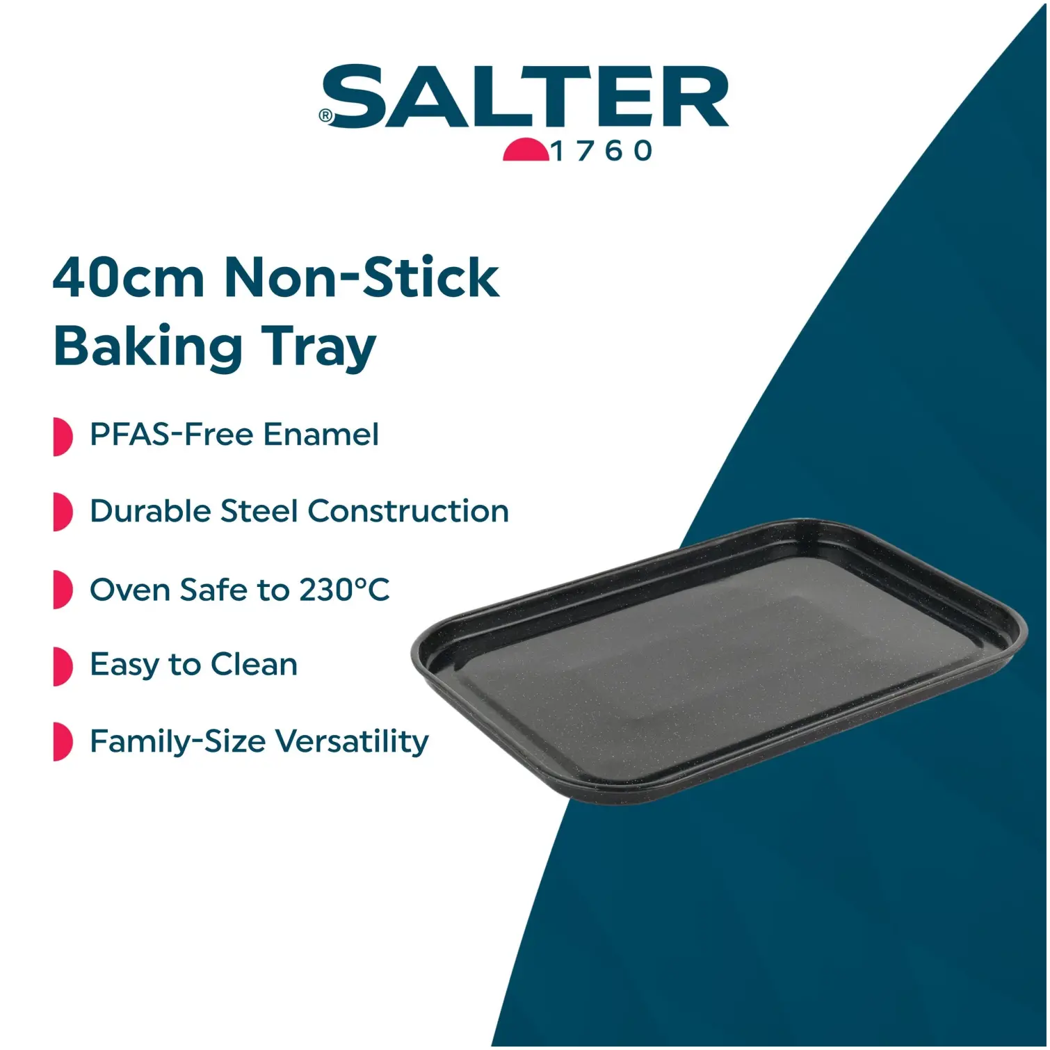 Salter Enamel Baking Tray 40x30cm