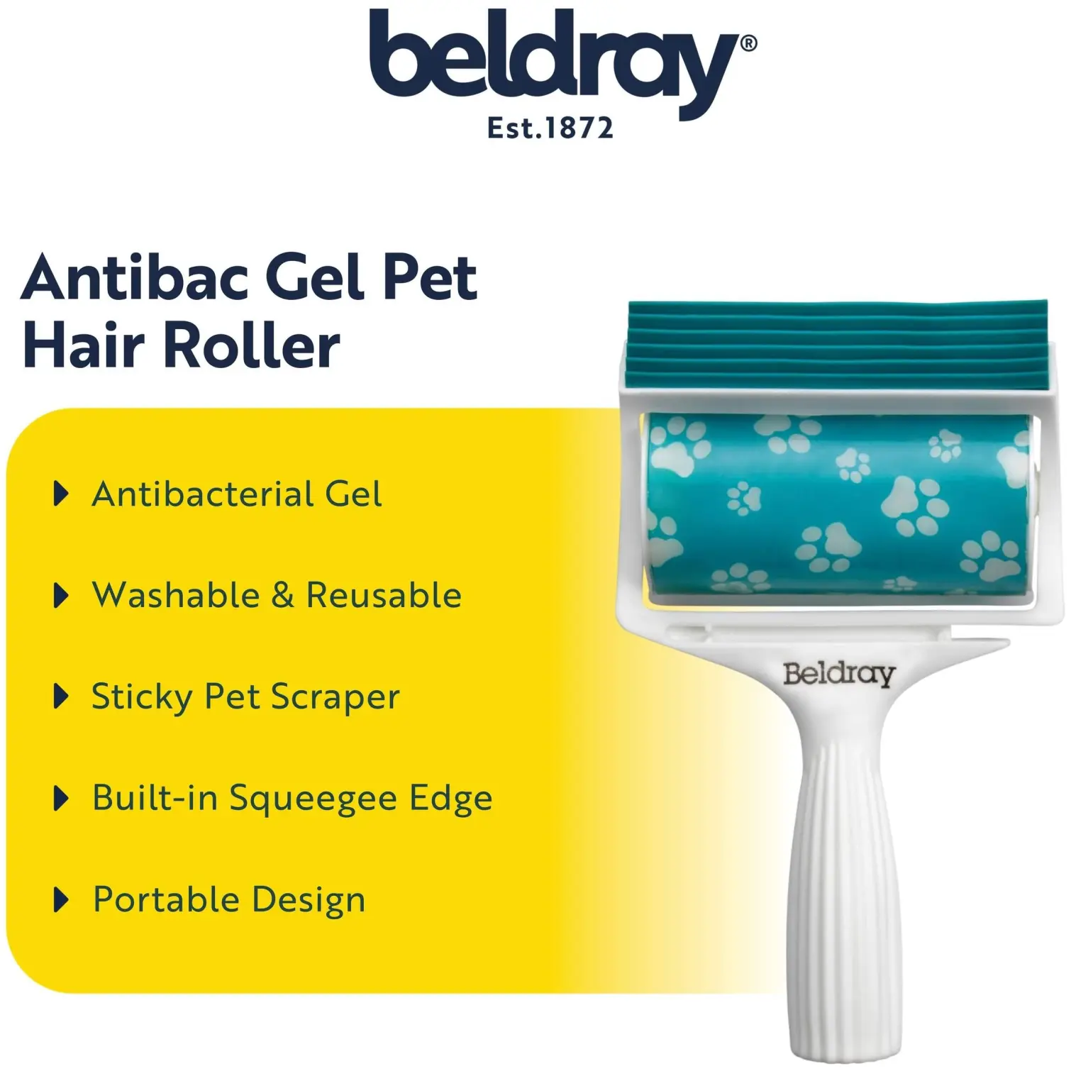 Beldray Pet Plus Paw Gel Roller