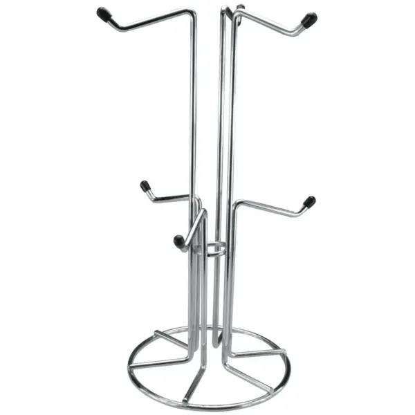 APO0012 Apollo Chrome 6 Cup Mug Tree