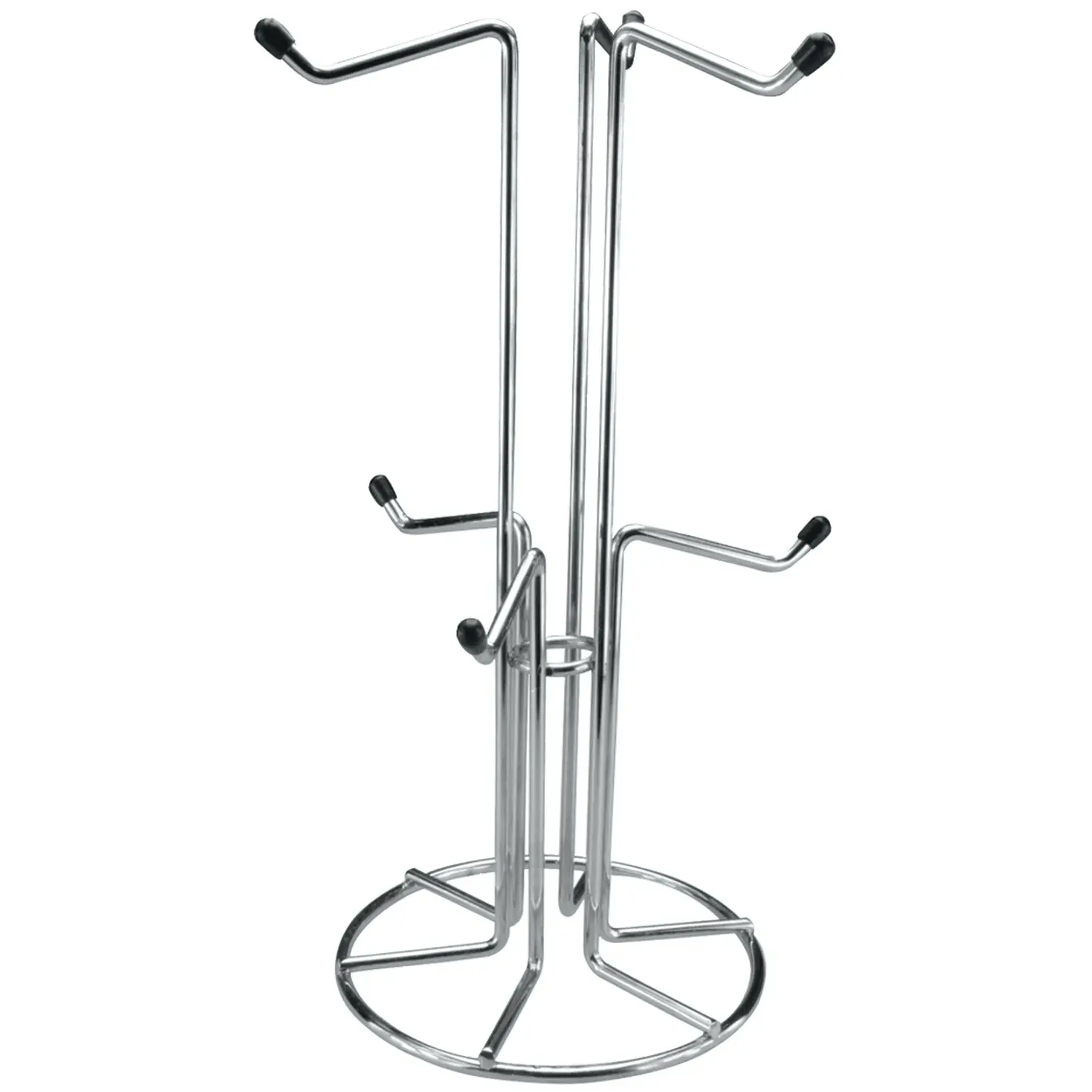 Apollo Chrome 6 Cup Mug Tree