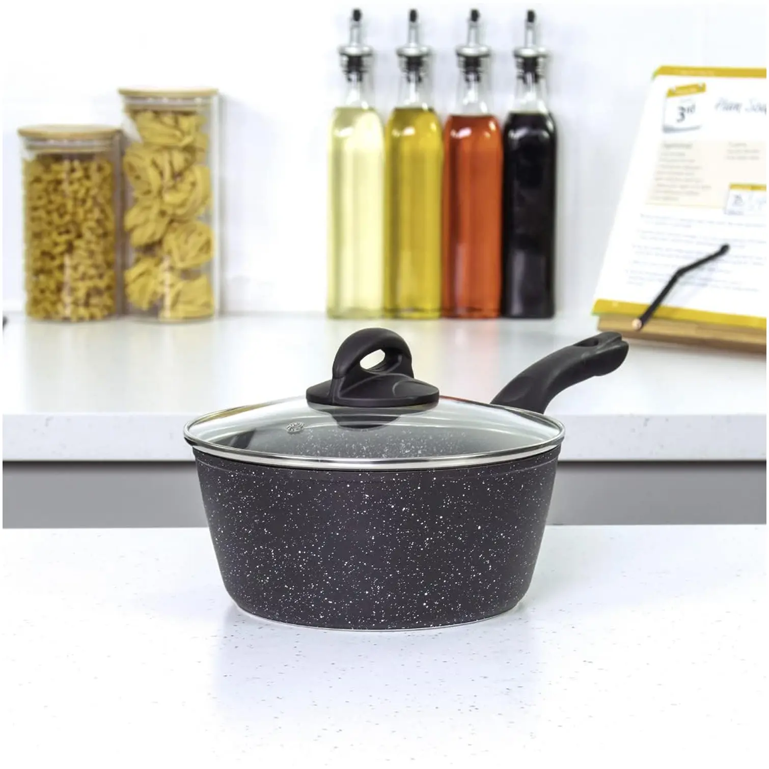 BKR0072_7 Blackmoor 20cm Sauce Pan & Lid