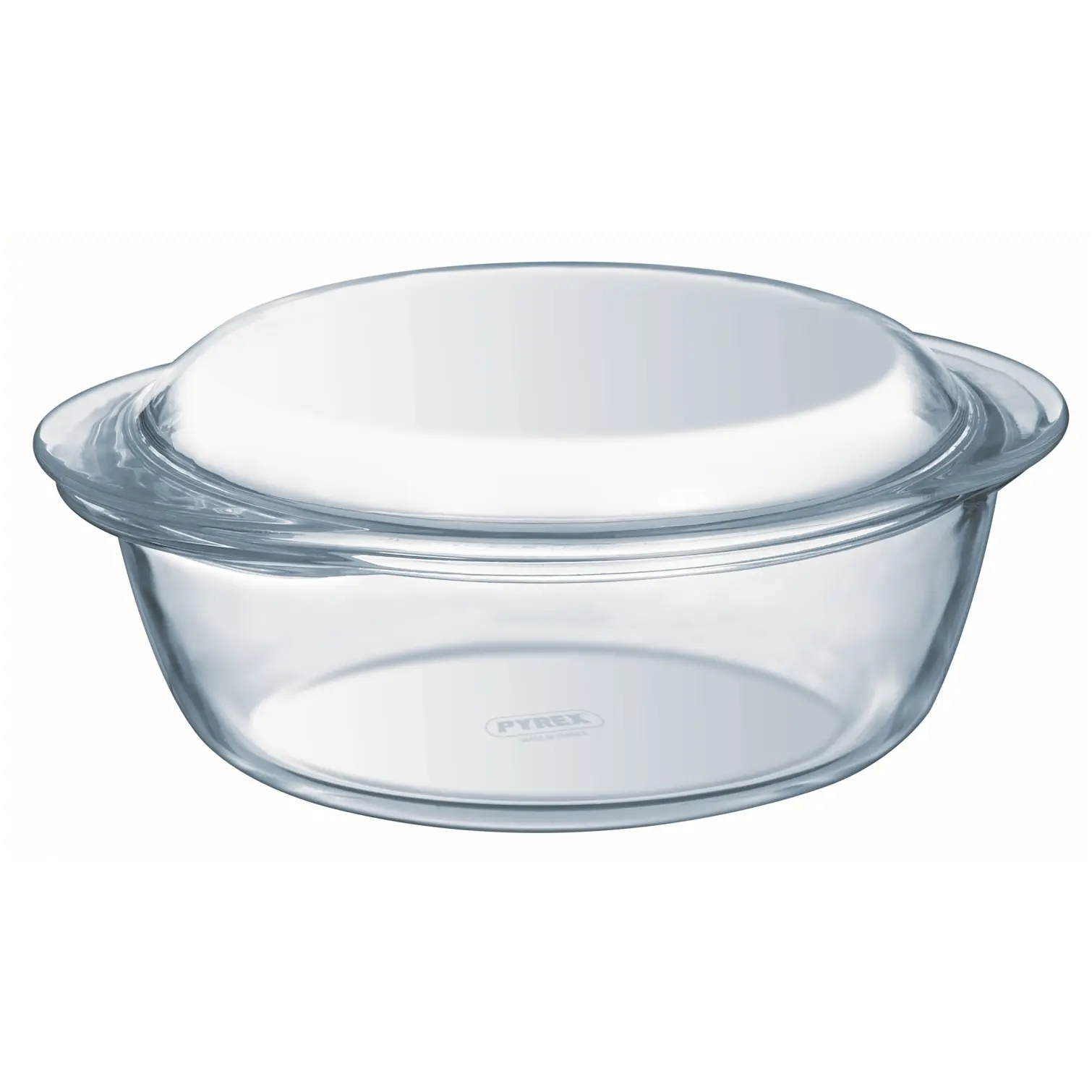 Round Casserole Clear 3 Litre