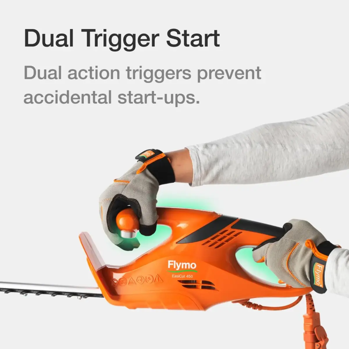 FLY0171_3 Flymo EasiCut 450 Corded Hedge Trimmer