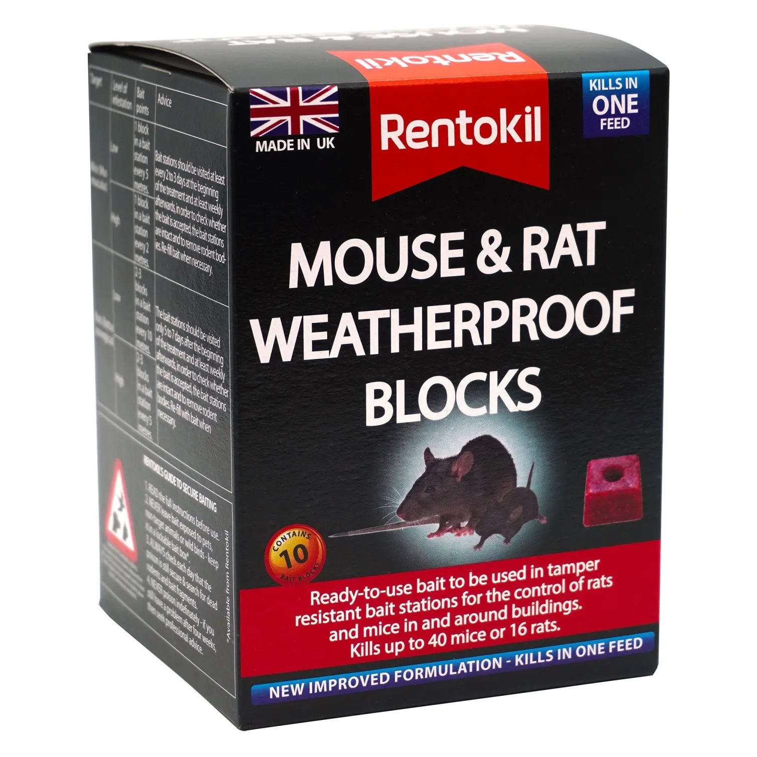 Rentokil Mouse & Rat Killer Blocks(10)