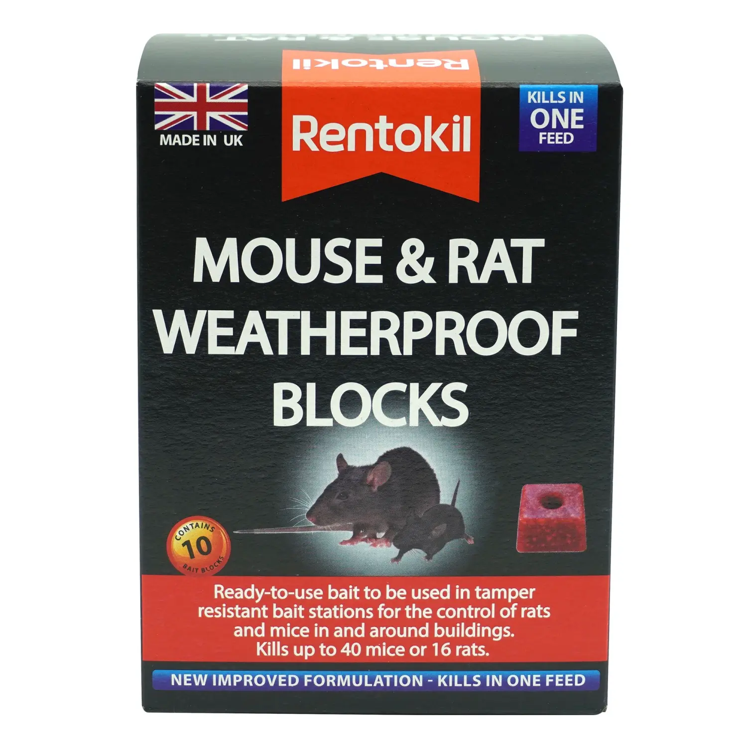 REN0163_3 Rentokil Mouse & Rat Killer Blocks(10)
