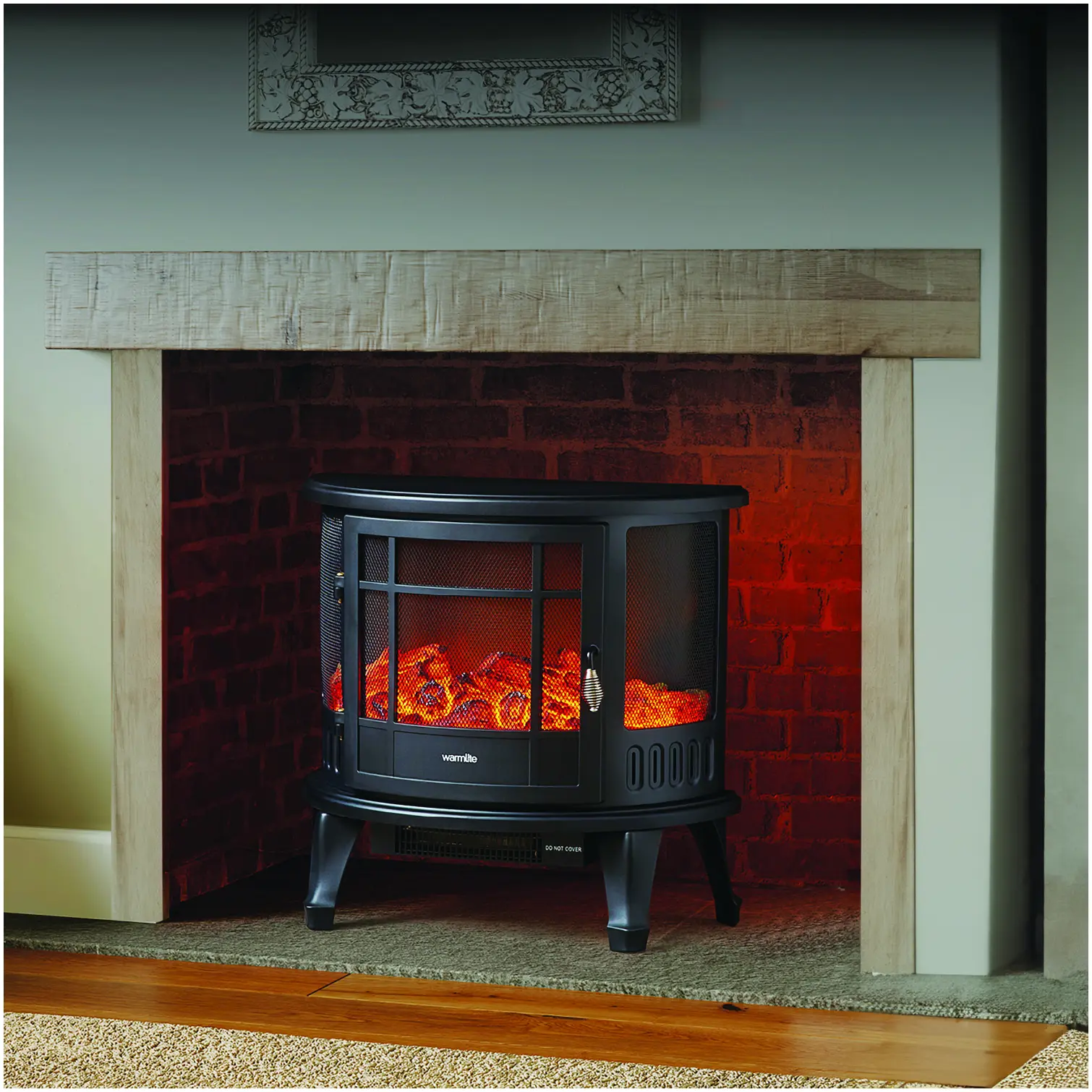 RKW0200_5 Warmlite WL46017 Electric Curved Stove 1800w