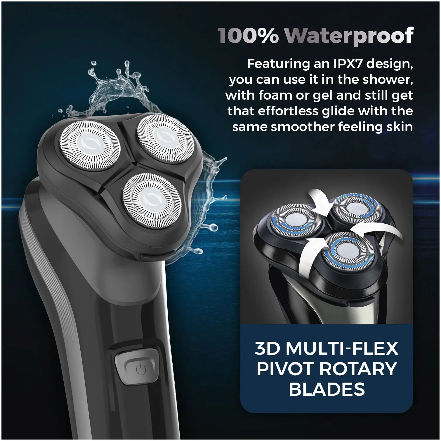 Carmen C81209 Rotary Shaver Rechargeable