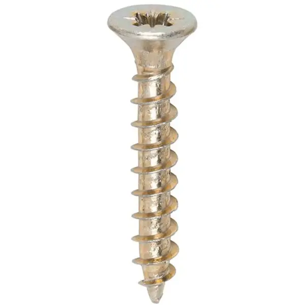 Timco Woodscrew Pozi Drive Head YZP 3 x 20mm Box of 200