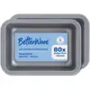 WMP0046 Betterware Rectangular Deep Dishes 16.5cm for Air Fryer 2 Pack