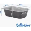 Betterware Rectangular Air Fryer Liners 19.5x12x6cm 2Pk