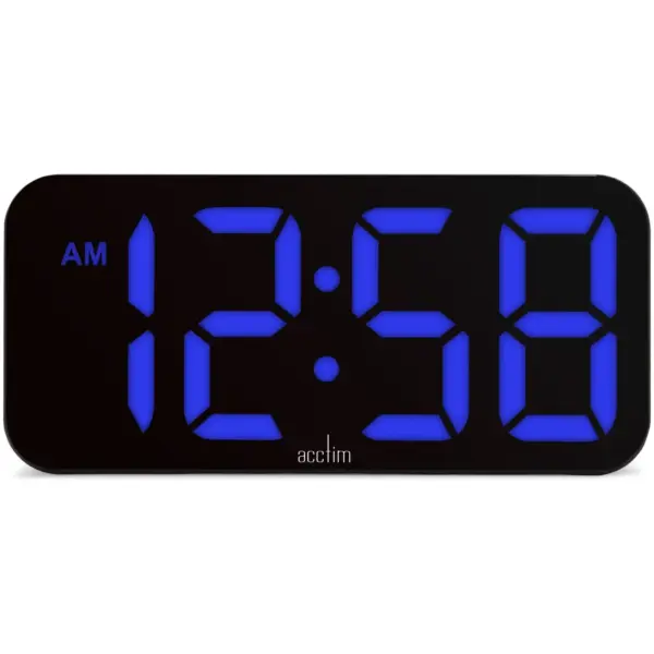 ACC0118 Acctim Jaxon LED Colour Change Alarm Clock