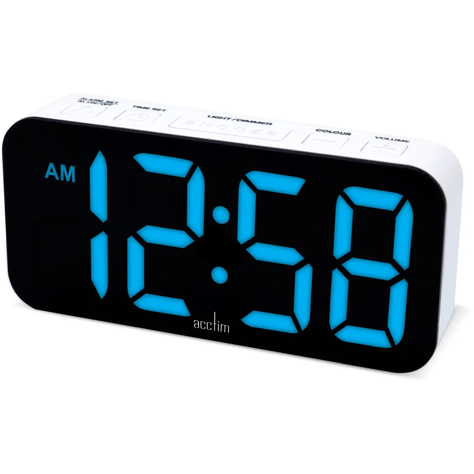 ACC0118_3 Acctim Jaxon LED Colour Change Alarm Clock
