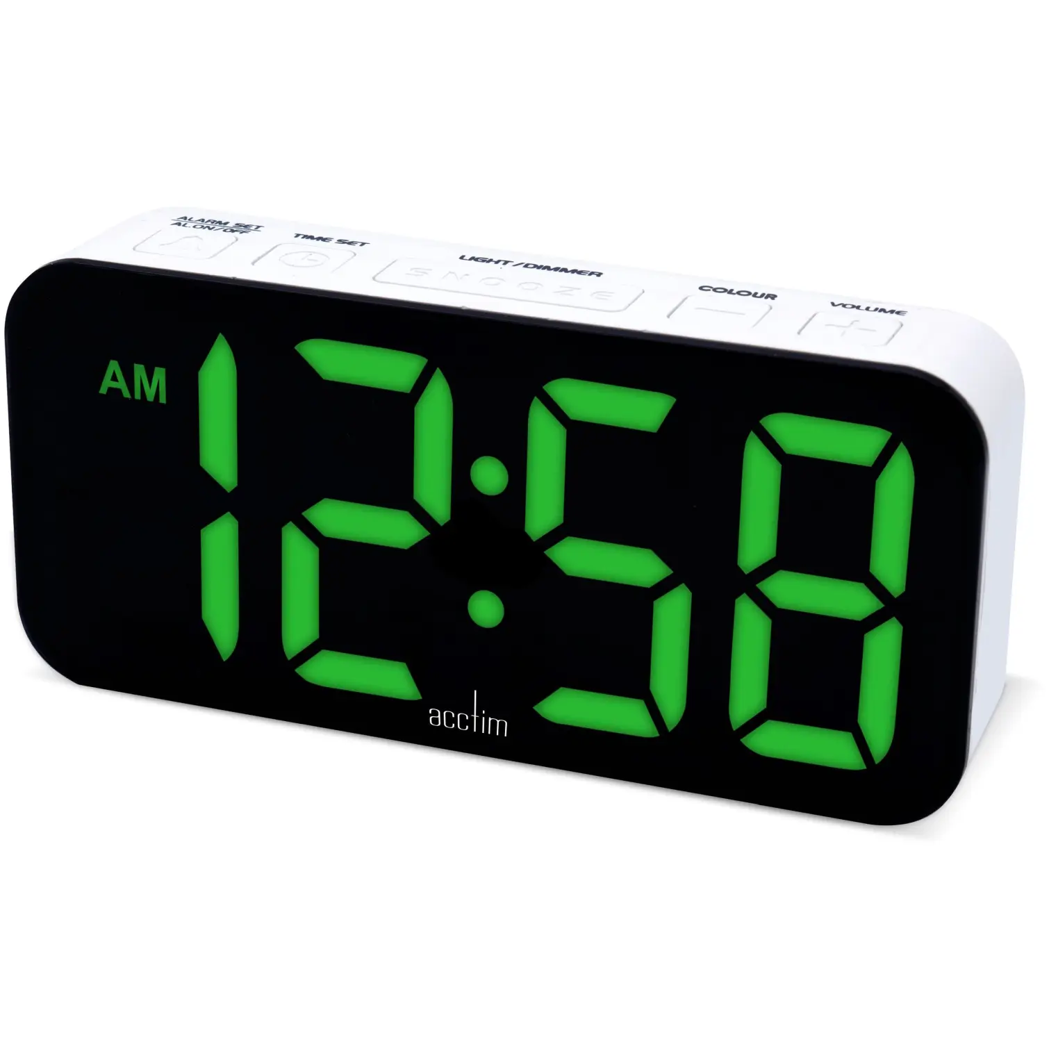 ACC0118_4 Acctim Jaxon LED Colour Change Alarm Clock