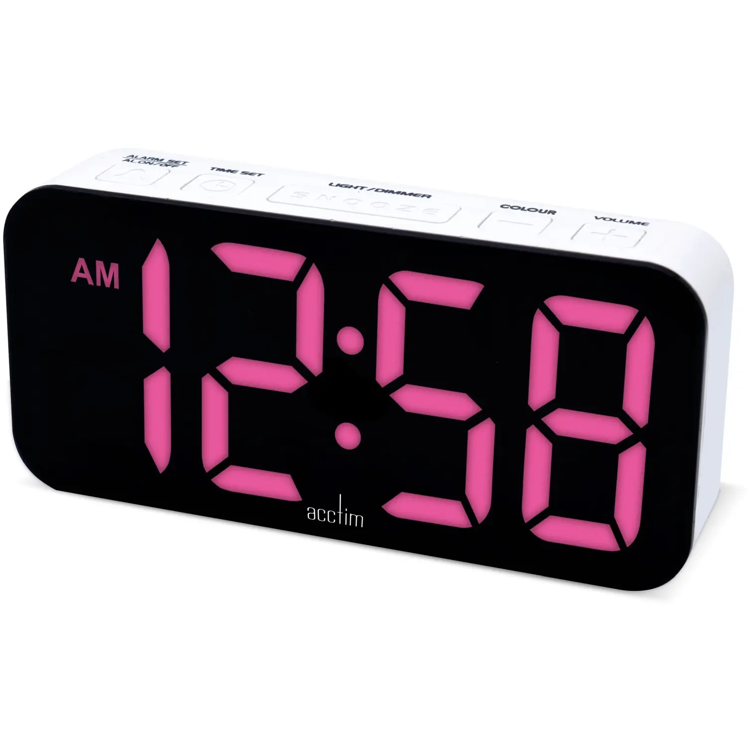 ACC0118_5 Acctim Jaxon LED Colour Change Alarm Clock