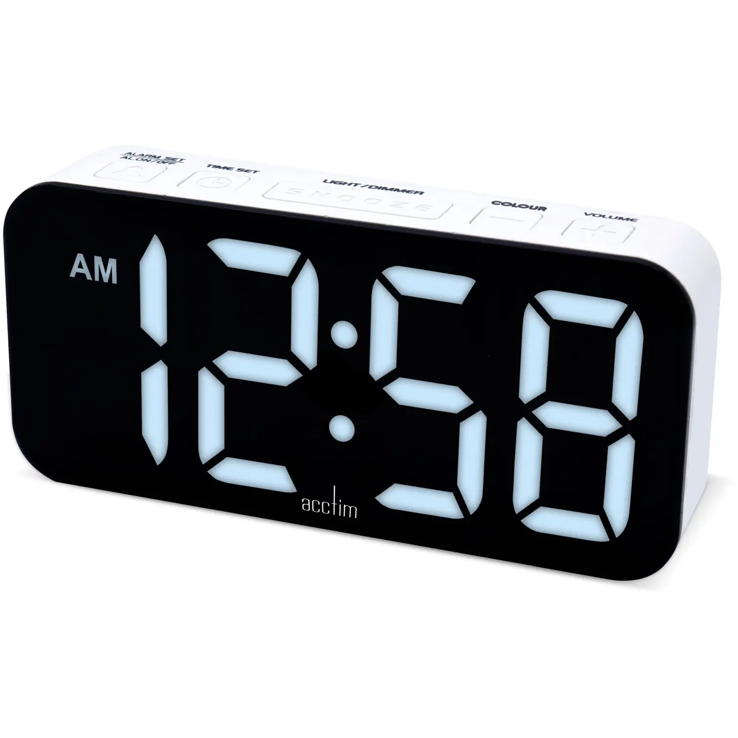 ACC0118_7 Acctim Jaxon LED Colour Change Alarm Clock