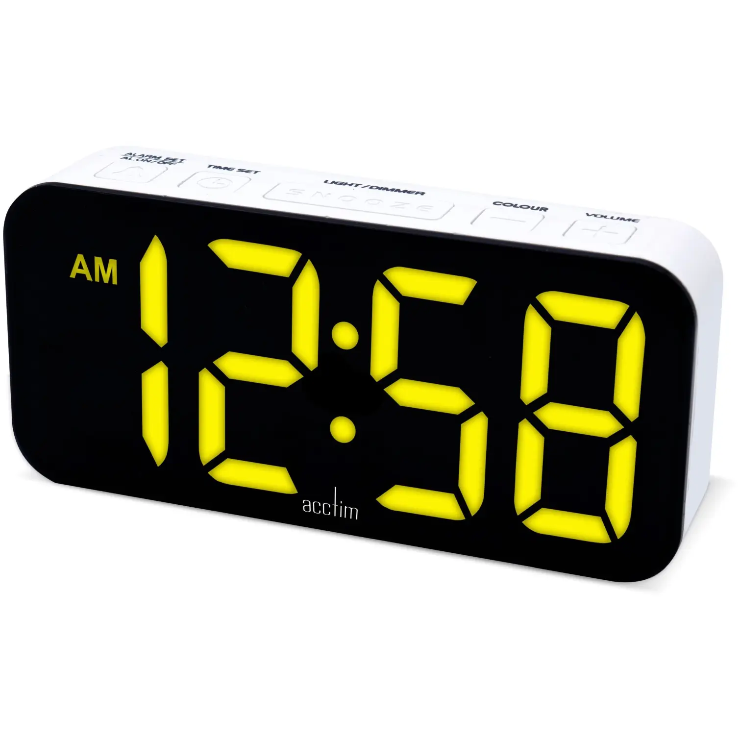ACC0118_8 Acctim Jaxon LED Colour Change Alarm Clock