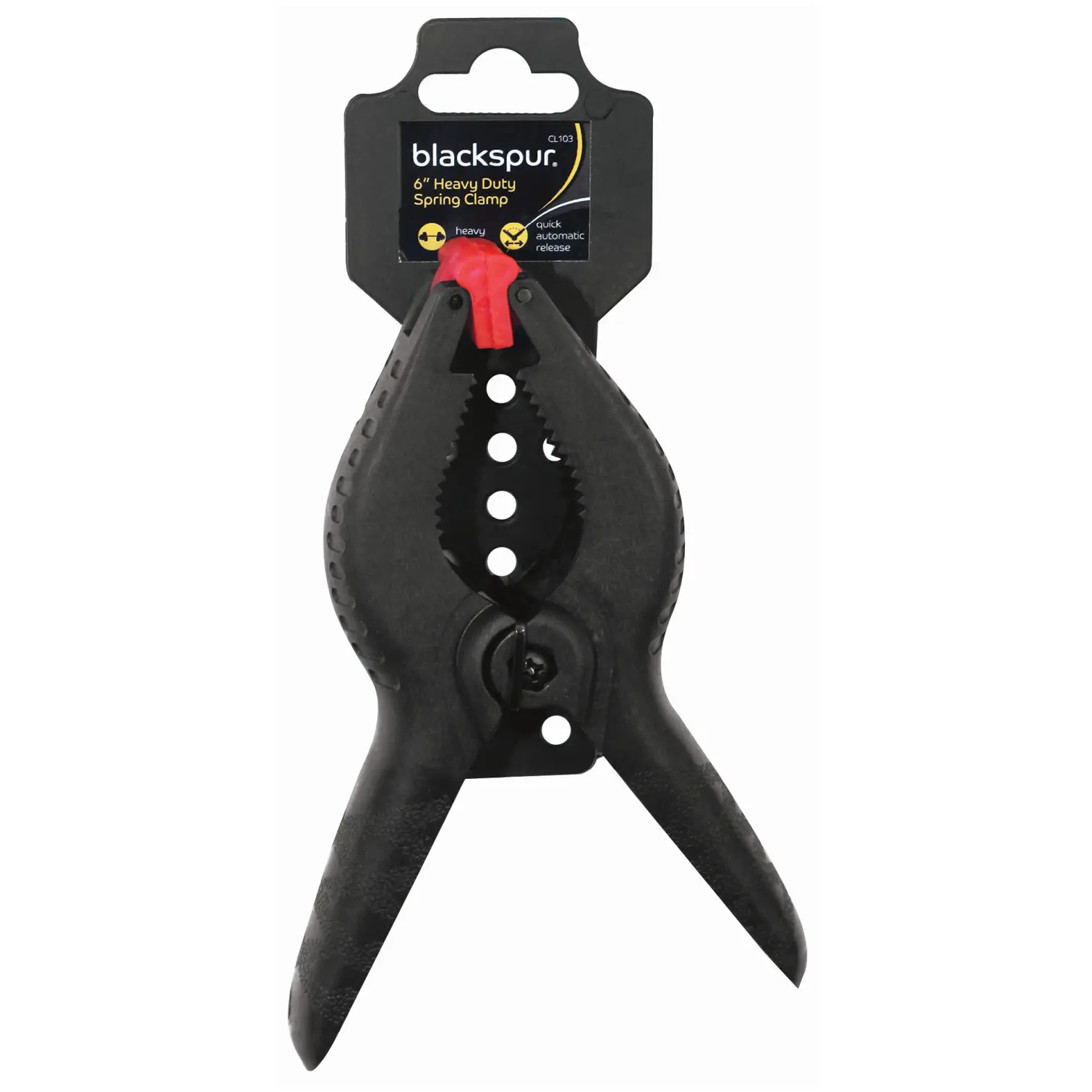 Blackspur Heavy Duty Spring Clamp 6"