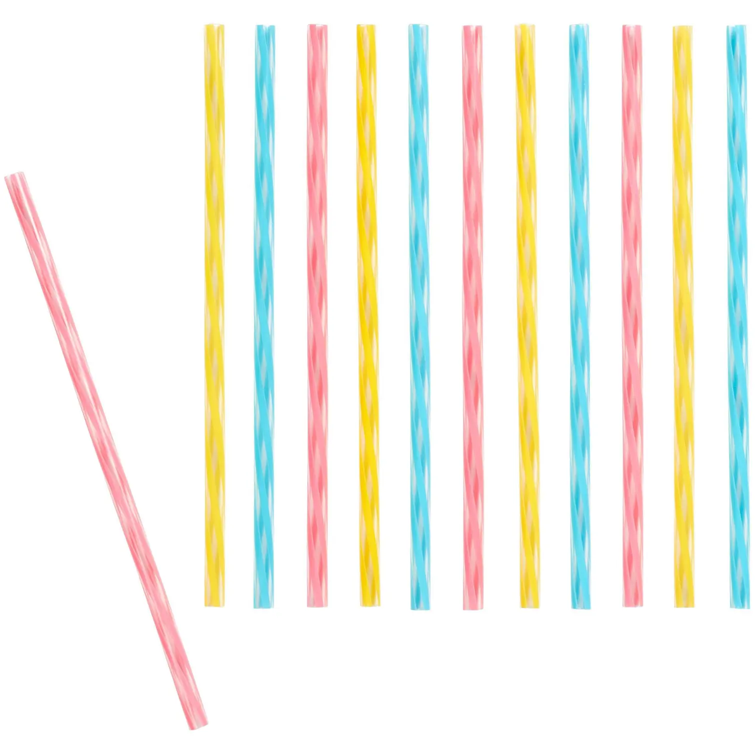 Chef Aid Reusable Straws Pack of 12