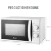 Swan Microwave 700w 20 Litre Capacity White