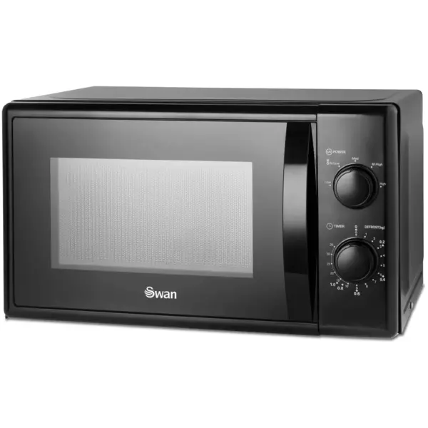 Swan SM4420BLK Microwave 700w 20 Litre Capacity Black