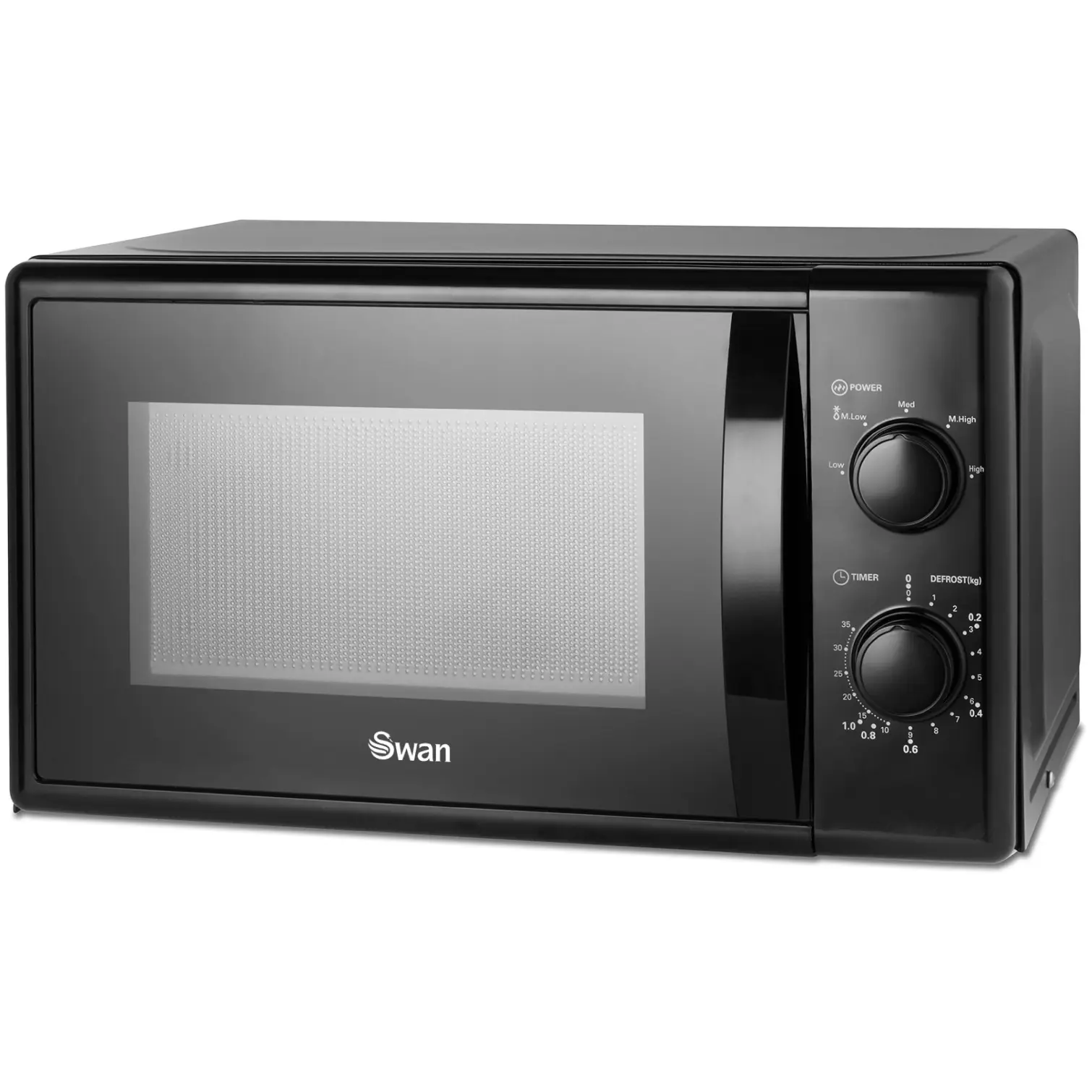 Swan SM4420BLK Microwave 700w 20 Litre Capacity Black