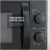 Swan SM4420BLK Microwave 700w 20 Litre Capacity Black